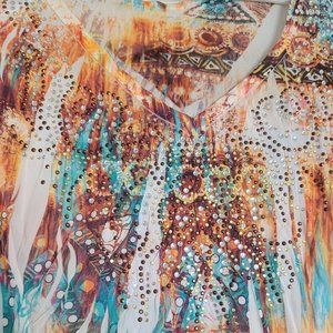 Sheer Boho Maxi Dress